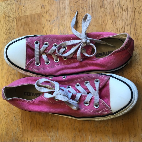 Converse dark pink converse nice M5, W7 sharp! - Picture 5 of 8